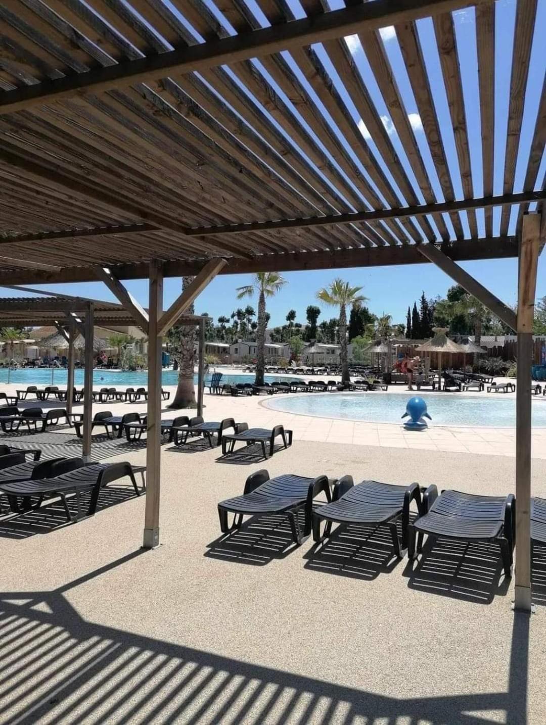 Mobilhome 4/6 Personnes Valras-Plage Dış mekan fotoğraf