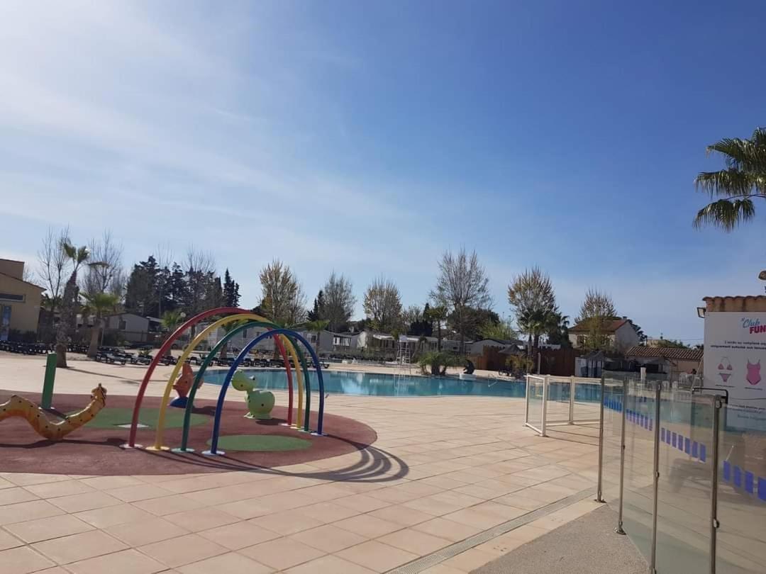Mobilhome 4/6 Personnes Valras-Plage Dış mekan fotoğraf